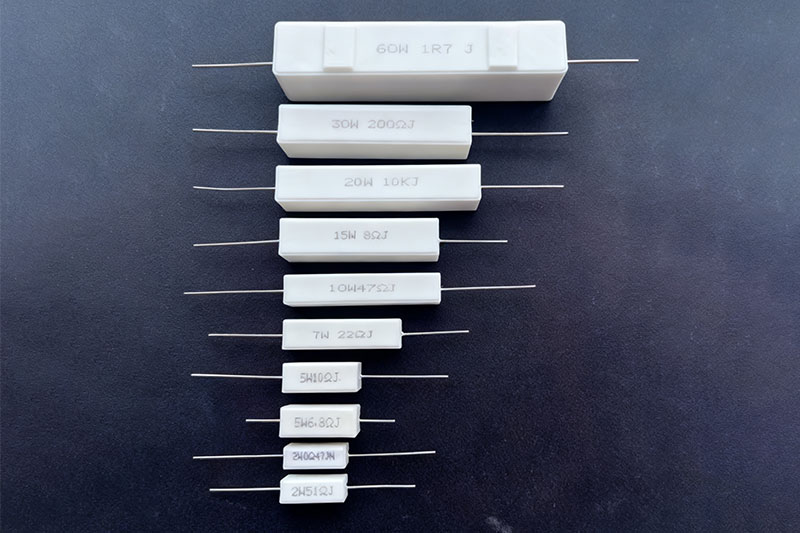SQP卧式陶瓷水泥电阻